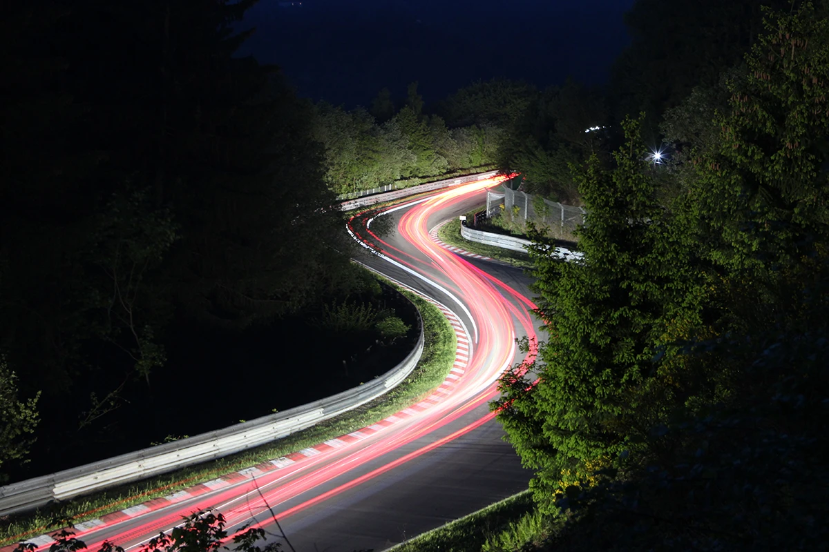 24h Rennen Nürburgring - Lichtschweif